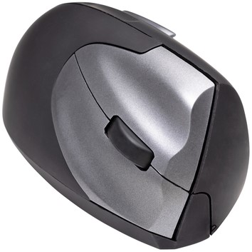 Muis Ergofy SRM VS4 rechts draadloos zilver/zwart 1 Stuk-3