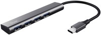 Hub Trust Halyx 4-port USB-C 1 Stuk