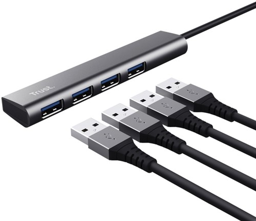 Hub Trust Halyx 4-port USB-C 1 Stuk-2