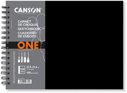 Schetsboek Canson Art Book One 100gr 279x216mm wit 1 Stuk