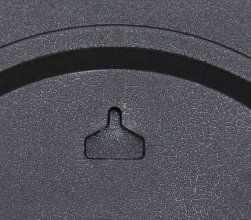 Wandklok MAUL Run RC Ø25x5cm kunststof zilver/wit 1 Stuk-1