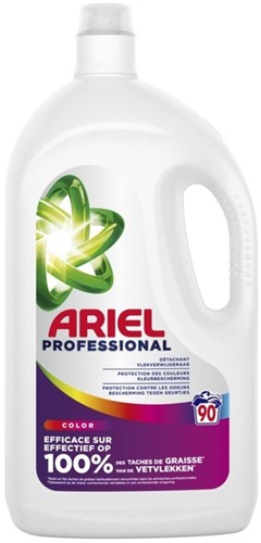Wasmiddel Ariel prof vloeibaar Col 4.05L 90scoops 4 Liter