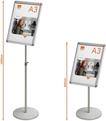 Infostandaard Nobo Essence incl. A3 kliklijst-2