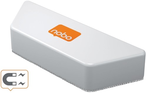 Whiteboardwisser Nobo microvezel magnetisch 1 Stuk-2
