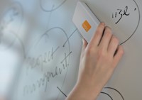 Whiteboardwisser Nobo microvezel magnetisch 1 Stuk-3