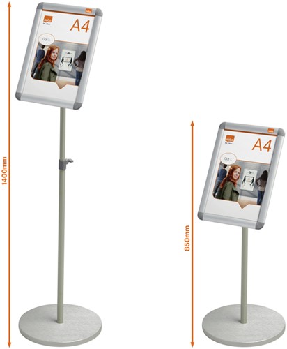 Infostandaard Nobo Essence incl. A4 kliklijst 1 Stuk-2