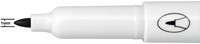 Whiteboardmarker Nobo Glide fijn zwart 1mm 4stuks-1