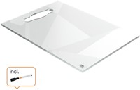 Notitiebord Nobo transparant acryl handgreep A4 1 Stuk-2
