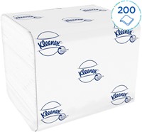 Toiletpapier Kleenex gevouwen 2laags 110x186mm wit 36 pak-3