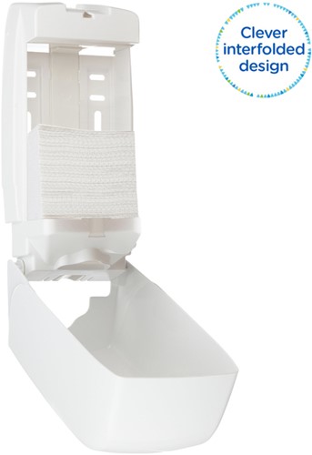 Toiletpapier Kleenex gevouwen 2laags 110x186mm wit 36 pak-2