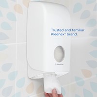 Toiletpapier Kleenex gevouwen 2laags 110x186mm wit 36 pak-3