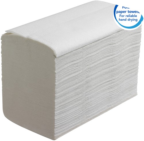 Handdoek Scott Essential 1laags 200x318mm wit 15 pak-1