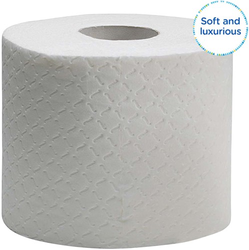 Toiletpapier Kleenex 4laags 160 vel wit 24 Rol-1