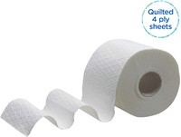 Toiletpapier Kleenex 4laags 160 vel wit 24 Rol-2