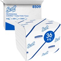 Toiletpapier Scott Control gevouwen 2laags 36 pak