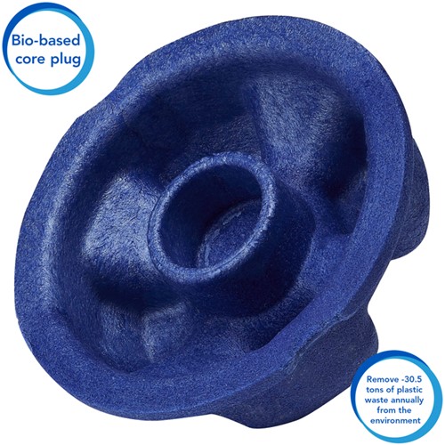 Handdoekrol Scott Slimroll 1laags 190m blauw 6 Rol-2