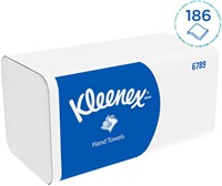 Handdoek Kleenex 2laags 215x212mm 15x186 vel wit 15 Stuk-3