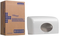 Toiletpapierdispenser Kimberly Clark duo wit 1 Stuk