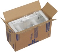 Toiletpapierdispenser Kimberly Clark duo wit 1 Stuk-1