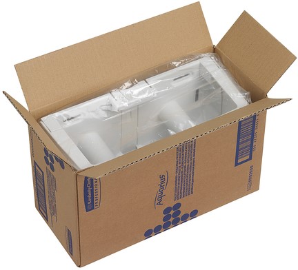 Toiletpapierdispenser Kimberly Clark duo wit 1 Stuk-1