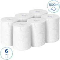 Handdoekrol Kleenex Ultra Slimroll 2laags 100m wit 6 Rol-2