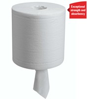 Poetspapier WypAll L20 2laags 380 vel wit 6 Rol-2