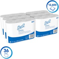 Toiletpapier Scott Control 3laags 350 vel wit 36 Rol-2
