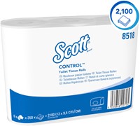 Toiletpapier Scott Control 3laags 350 vel wit 36 Rol-3