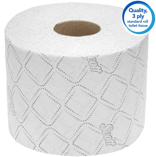 Toiletpapier Scott Control 3laags 350 vel wit 36 Rol-1