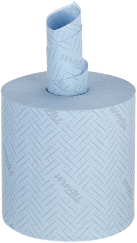 Poetspapier WypAll L10 GeneralClean 1-laags 800 vel blauw 7255-1