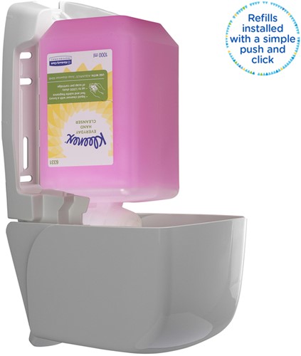 Handzeep Kleenex vloeibaar roze 1000ml 6 Fles-2