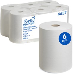 Handdoekrol Scott Control Slimroll 1laags 6657 6 Rol