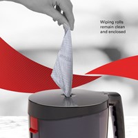 Poetspapier WypAll L10 1laags 430 vel blauw 6 Rol-3