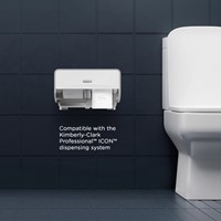 Toiletpapier Kleenex 2laags 600 vel wit 36 Rol-2