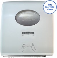 Handdoekroldispenser Kimberly Clark Slimroll wit 1 Stuk-1