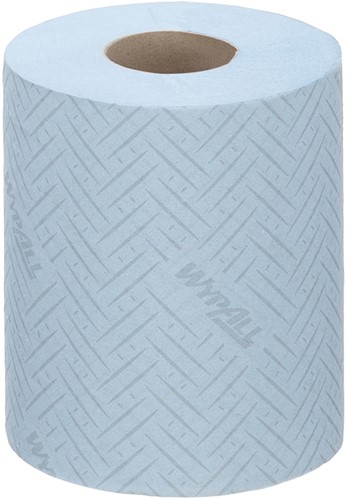 Poetspapier WypAll L10 GeneralClean 1-laags 280 vel blauw 6220-3