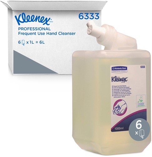 Handzeep Kleenex vloeibaar frequent 1000ml 6 Fles