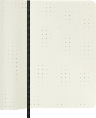 Notitieboek Moleskine pocket 90x140 dots sc zw 1 Stuk-3