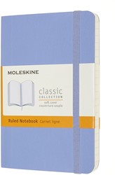Notitieboek Moleskine pocket 90x140 ln sc hydr bl 1 Stuk