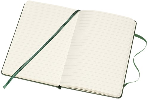 Notitieboek Moleskine pocket 90x140 ln hc myrt gn 1 Stuk-1