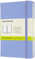 Notitieboek Moleskine pocket 90x140 blc hc hydr bl 1 Stuk