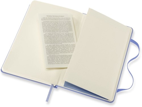 Notitieboek Moleskine pocket 90x140 blc hc hydr bl 1 Stuk-1