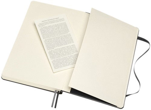 Notitieboek Moleskine Expanded large lijn hc zwart 1 Stuk-2