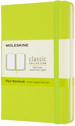 Notitieboek Moleskine pocket 90x140 blc hc lem gn 1 Stuk