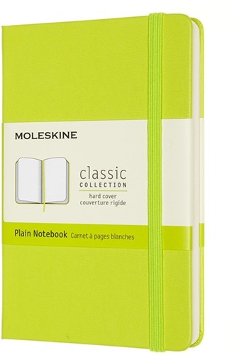 Notitieboek Moleskine pocket 90x140 blc hc lem gn 1 Stuk