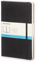 Notitieboek Moleskine large 130x210 dots hc zw 1 Stuk