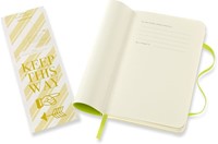 Notitieboek Moleskine pocket 90x140 blc sc lem gn 1 Stuk-2