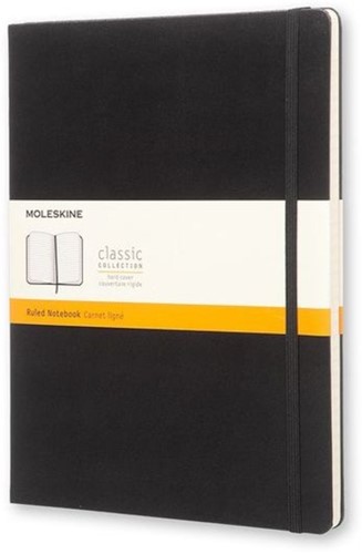 Notitieboek Moleskine XL 190x250 ln hc zw 1 Stuk