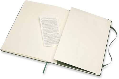Notitieboek Moleskine XL 190x250mm lijn hard cover zwart-1