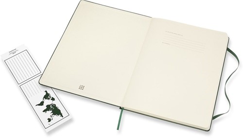 Notitieboek Moleskine XL 190x250 ln hc zw 1 Stuk-2